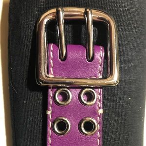 Coach Grommet Leather Bracelet